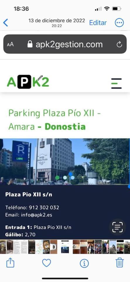 サン・セバスティアンDonosti House Bi Con Parking Ess2648アパートメント エクステリア 写真